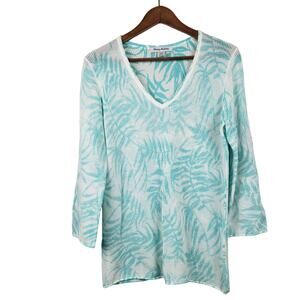 Tommy Bahama Perforated Swim Coverup Top - S